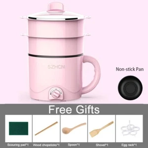 Mini Multifunction Electric Cooking Machine Household Layer Hot Pot Rice Cooker - Picture 1 of 11