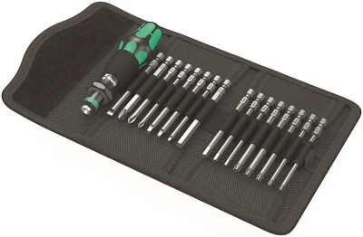 Wera Kraftform Kompakt 60 Screwdriver Pouch Set SAE 05051042001 - Image 1 of 4