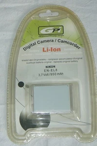 GPI NIKON EN - EL 8 Batterie Battery AKKU CAMERA CAMCORDER Li-Ion NEUF - Picture 1 of 2
