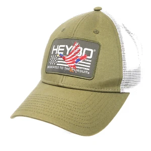 Heybo Outdoors Truckermütze bestickt Patch H&L Netzrücken grün weiß - Bild 1 von 12