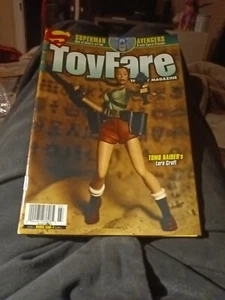 Toyfare magazine March 1998 Issue 7 Tomb Raider Laura Croft Superman Avengers - Picture 1 of 3