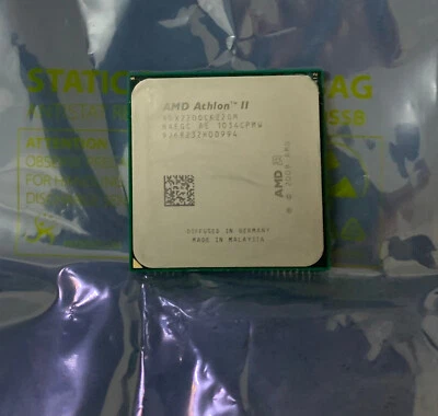 AMD Athlon II CPU Processor Dual Core Processor AM2+ AM3 2.8Ghz ADX2200CK22GM - Image 1 of 4