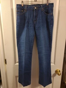 US Polo Assn Straight Dark Wash Medium Rise Blue Jeans Women's Sz 8 (30x28) - Picture 1 of 7