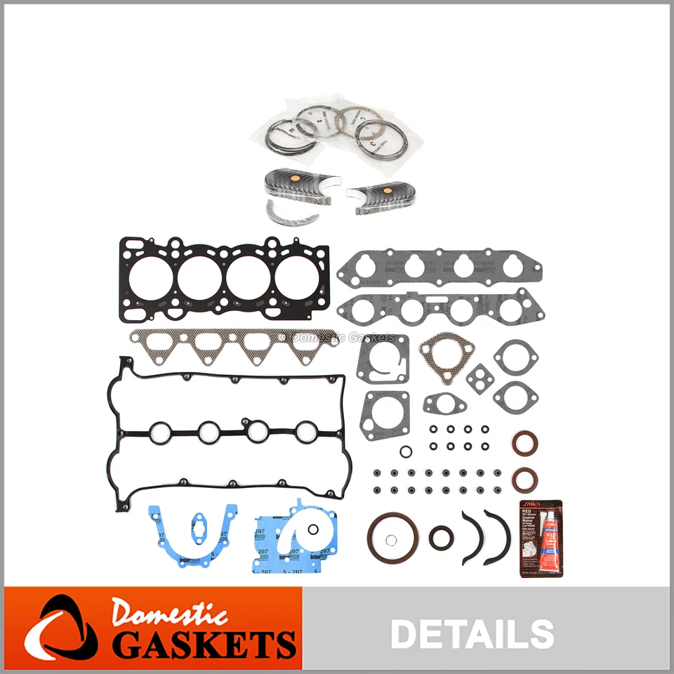 Engine Re-Ring Kit Fit 98-01 Kia Sephia 1.8L DOHC - Image 1 of 4