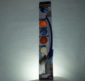 Nerf DOG Gift Set : NERF STRIKE THROWER, 5 Balls : X-tra Bounce and Glow Ball! - Picture 1 of 10