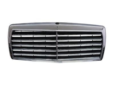 W201 1982-1993 GRILLE/GRILL ASSAY 11MD CHROME/BLACK for Mercedes-Benz 190D 190E - image 1 of 3