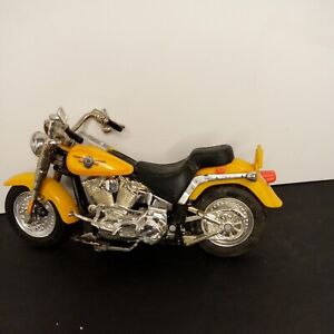 2001 Hot Wheels Harley Davidson Fat Boy Plastic Motorcycle