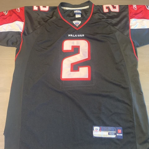 Reebok Mens Jersey NFL Equipment Black Matt Ryan Size 50 XL Atlanta Falcons Cover