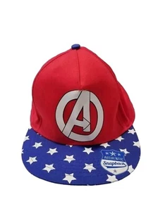 The Avengers USA Stars & Stripes Adjustable Snapback Red/Blue Flatbill Hat/Cap - Picture 1 of 7
