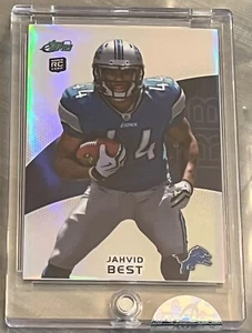 2010 eTopps Encased #3 JAHVID BEST Rookie RC 🏈 Detroit Lions 🏈 #/999 - Picture 1 of 3