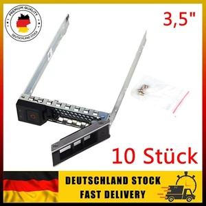 10 * X7K8W /0X7K8W 3,5" SAS SATA Taca na dysk Caddy do Dell Gen14 R540 R640 R740 - Zdjęcie 1 z 5