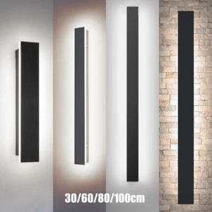Lámpara de Pared LED Exterior Larga Lámpara Luz de Pared Led Villa Lámpara Exterior 100cm - Imagen 1 de 26