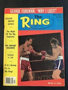 The Ring Boxing Magazine April 1976 Norton Vs Lovell - Picture 1 of 2