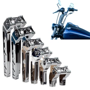 Para Harley Sportster 4" 6" 8" 10" 12" 14" manillar curvo elevador retroceso - Imagen 1 de 29