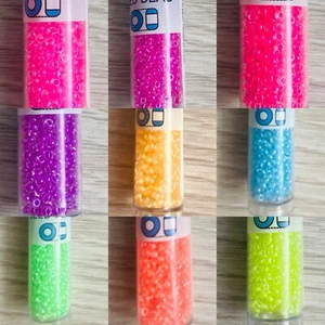 Miyuki seed Beads Size 11 Luminous Tones Collection 9 Colours X 8.5 Grams - Picture 1 of 10