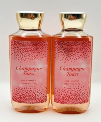 NUEVO Bath and Body Works Champagne Toast Body Wash 10 OZ Botellas Juego de 2 Foto 1 de 3