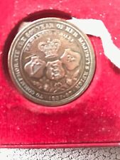 Rare Queen Victoria Commemorate Coin 60th Year Of Her Reign Very High Grade 