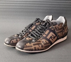 Fendi Jacquard Zucca Sneakers Tobacco US 8 - Bild 1 von 7