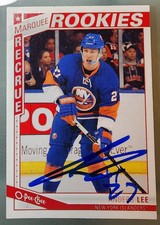 Anders Lee RC Rookie 2013 O~P~C MARQUEE ROOKIES 💥PERSONAL AUTOGRAPH💥 Islanders