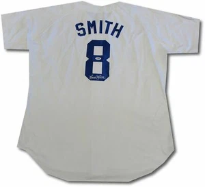 Reggie Smith Signed Autographed Los Angeles Dodgers Jersey #8 PSA/DNA - Picture 1 of 4