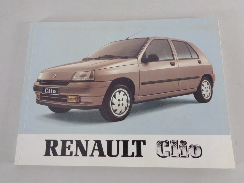 Instrucciones Servicio/Manual Renault Clio Stand 1990 - Imagen 1 de 1