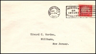 Scott 567 20 Cents Golden Gate FDC Worden Typed Address SCV $600.00 - Image 1 of 2