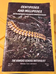 Libretto naturalista scuola Kansas 1999 CENTIPEDI E MILLEPIEDI - Foto 1 di 1