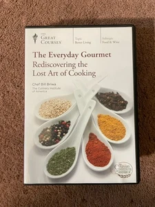 Great Courses The Everyday Gourmet Rediscover The Lost Art of Cooking 4 DVD - Picture 1 of 1