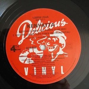 KENYATTA - Keep Me Comin' - (No Picture Cover) - 4th & B'Way 1992 UK - 12 Brw - Bild 1 von 2