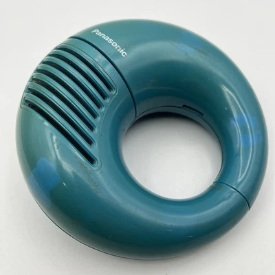 Vintage 1972  Panasonic Toot-A-Loop AM Radio - R-72 - Blue - PARTS OR REPAIR - Image 1 of 4