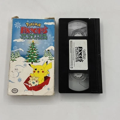 Pokemon Pikachus Winter Vacation VHS 1999 - Image 1 of 4