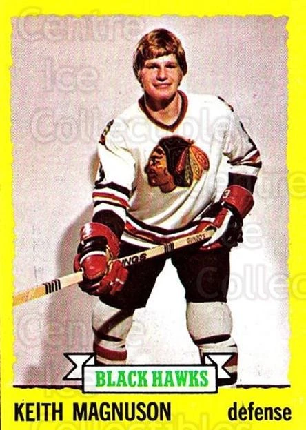 1973-74 Topps #44 Keith Magnuson - Image 1 of 1