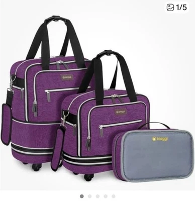 Bolsa con cremallera Biaggi debajo del asiento de mano Foto 1 de 4