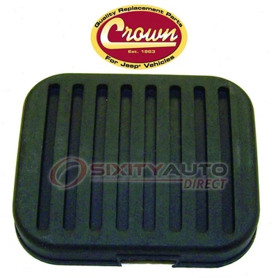 Crown Automotive Brake Pedal Pad for 1965-1970 Jeep J-3500 - Body Floor  fv Foto 1 de 4