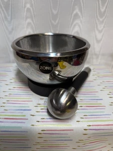 AMOLADORA DE MAZO DE ZONA ACERO INOXIDABLE CON BASE ANTIDESLIZANTE Y HERRAMIENTA DE MOLIENDA - Imagen 1 de 7