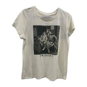 Friends TV Show Cast Photo T-Shirt Warner Bros Size S Retro 90s Style #Z63 - Picture 1 of 5