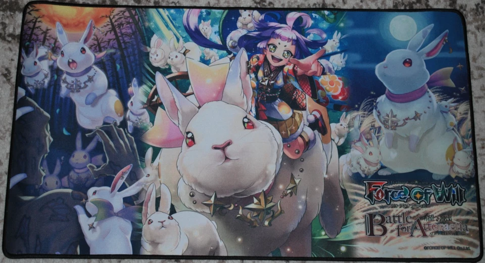 Force of Will - Battle for Attoractia Prerelease Playmat - TCG BFA - Image 1 of 2