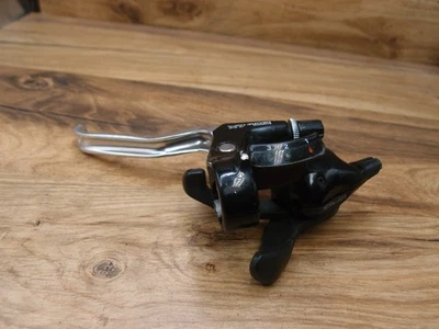 left brake levers & shifters Shimano Deore LX ST-M565  VIA Japan 3 speed - Image 1 of 4