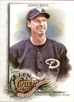 RANDY JOHNSON 2022 Topps Allen & Ginter Base #78 Diamondbacks Baseball Card - Image 1 of 3