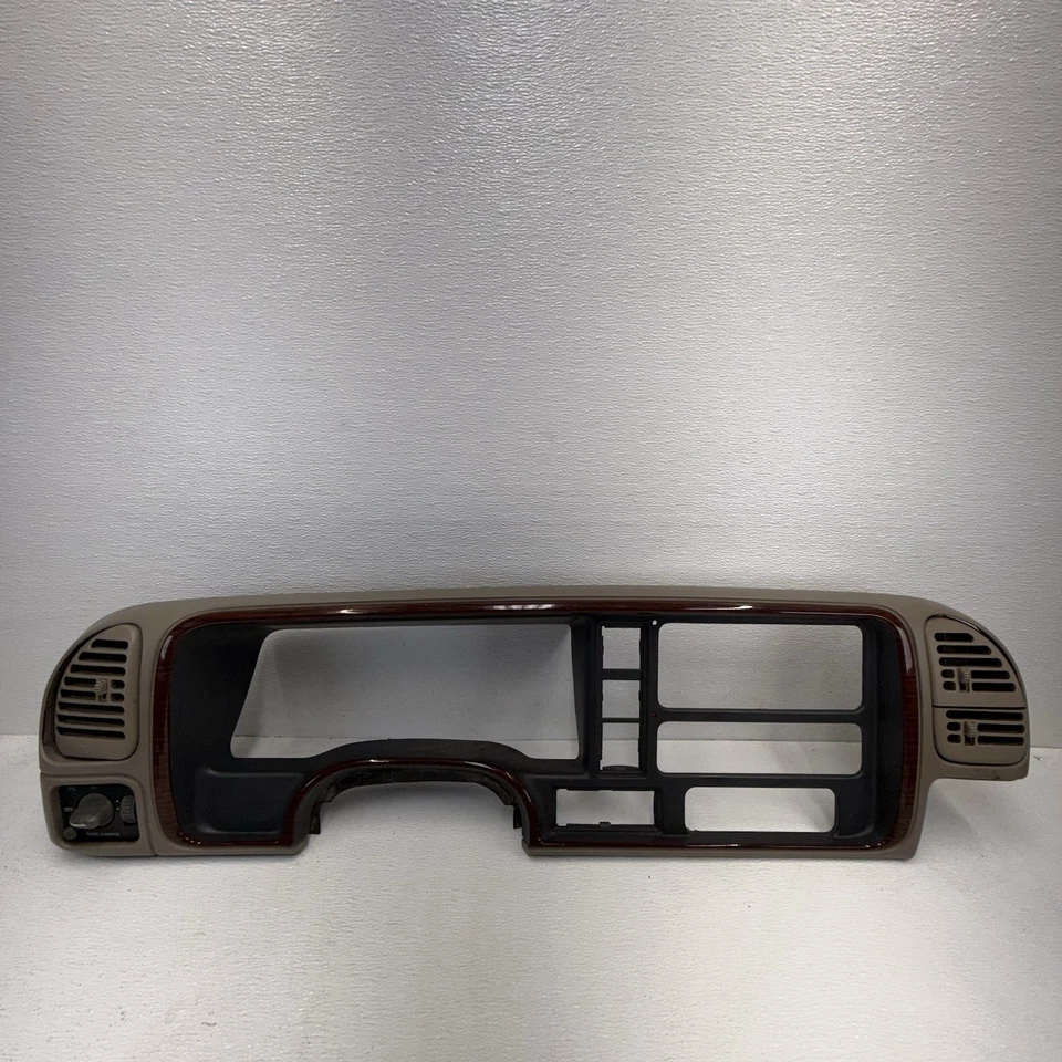 Escalade Sierra Silverado Tahoe Yukon 1995-1999 tablero suburbano bisel grano de madera Foto 1 de 4
