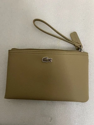 Lacoste Brindille PVC  Green Clutch Wristlet NF2036PO $58 MSRP. - Image 1 of 4