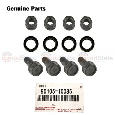 Genuine Cresta JZX91 Crown JZS131 JZS130 Tail Prop Shaft Bolt Washer Nut Kit - Image 1 of 4