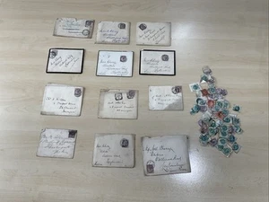 GB Postal History Postmarks QV- KEVII + QV On Paper L926 - Imagen 1 de 14
