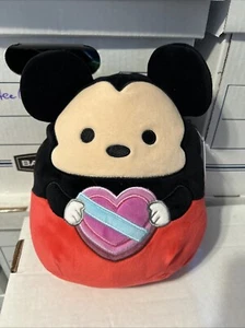 Squishmallows 8” Valentine's Day Disney Mickey Mouse Plush - Picture 1 of 7