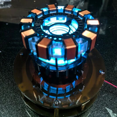 MK2/MK1 Iron Man Arc Reactor Proof that Tony Stark Heart LED Chest Lamp Light - Image 1 of 4
