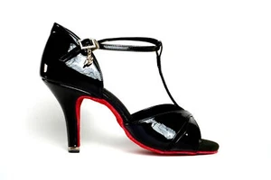 2358 LA Woman h8 cm | Patent Black - Picture 1 of 4