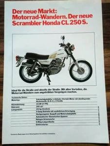 Honda CL 250 S Prospekt 1981   - Picture 1 of 1