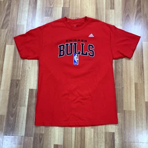 Adidas Shirt Herren Große L NBA Chicago Bulls Basketball Athletic Tee - Bild 1 von 10