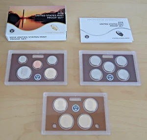 2014 United States Mint Proof Set - COA and OGP - Picture 1 of 11