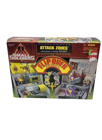 1998 Small Soldiers Attack Zones Kitchen Garage Kenner Playset 90s Toy Movie NEW Cover